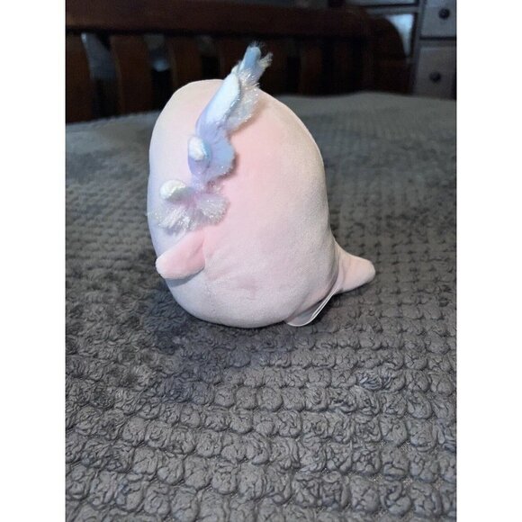 Squishmallows ARCHIE Axolotl 5" Light Pink Rainbow Plush Sealife Stuffed Animal - Picture 2 of 5